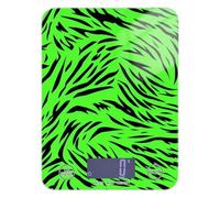 Fluorescent Green Tigers Fur Texture bakers portable food scales 11lb/0.18oz, 5kg/5g accurate small weight scale grams with 4 unit for weight loss Meal Prep pesa digital para alimentos