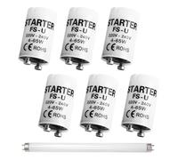 Fluorescent Light Starter Switches 6Pcs 4-65W 220-240V Universal Starters for Fluorescent Tube Lamps Suitable for Strip LightsCommercial and Residential Use Energy-Efficient and Easy to Install