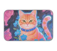 Fluorescent Neon Cat Summer keep dogs cool in summer Self Cooling 38" x 23" cooling products for chihuahua sleeping cordless manta refrescante para perro M