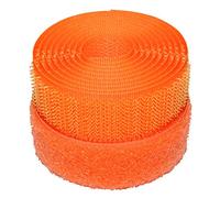 Fluorescent Orange 20mm Sew-on Hook & Loop Tape Alfatex® Brand supplied by the Velcro Companies - Various Lengths (Length: 10m)