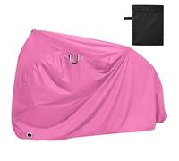 Fluorescent Pink Bike Cover Outdoor Waterproof Outdoor Mountain Bike Cover Bikes Storage