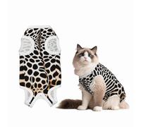 fluorescent speckles Dog Surgery Suit Recovery Suit, 100% Cotton Breathable Full Body Dog & Cat Surgical Suit with Cute Prints, Alternative to Cone for Spay Neuter Wound Care, Male & Female Pets Small