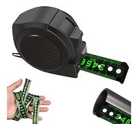 Fluorescent Steel Tape Measure, 5m Professional Grade Precision Measuring Tape Tools, Retractable Stainless Steel Tape Measure