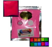 Fluorescent Ultraviolet Neon UV Blacklight Glow Powder - Select from 10 Colours (Pink, 100g)