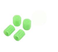 Fluorescent Wheel Valve 4PCS Night Glow Safety Fluorescent Wheel(Green) | Stores daylight energy, glows bright at night, for durable ABS shell, protects valve stems, red blue green options