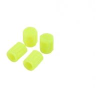 Fluorescent Wheel Valve 4PCS Night Glow Safety Fluorescent Wheel(Yellow) | Stores daylight energy, glows bright at night, for durable ABS shell, protects valve stems, red blue green options
