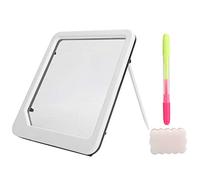 Fluorescent Writing Board - LED Lighted Highlighter Board, Energy Saving &, Reusable Message & Drawing Board for Kids & Family, Includes Pen, Requires 3 AAA Batterie (Type 1)