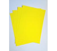 Fluorescent Yellow 1-Sided Paper 100gsm 20 x A4 Sheets CL055