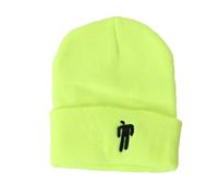 (Fluorescent Yellow) Billie Eilish Beanie Blohsh Knit Hat Stretchy Cap