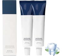 Fluoride-Free hydroxyapatite whitening Toothpaste, whitens Teeth, Contains Coconut Oil and xylitol, Natural Enamel Care, whitens, Strengthens Enamel and remineralizes, freshens Breath