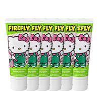 Fluoride Toothpaste for Kids 75ml - Strawberry Flavour Gentle Enamel Protection, Cavity Prevention, Sugar-Free Formula with Fun Character Design to Encourage Daily Brushing Habits - Pack of 6