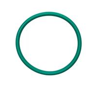 Fluorine Rubber O-Rings, 27mm OD, 21mm ID, 3mm Width, FKM Seal Gasket for Machinery Plumbing, Green, 10 Pcs