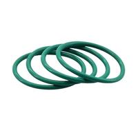 Fluorine Rubber O-Rings (FKM) 530x523x3.5mm, Green Sealing Gasket for Machinery, Plumbing, Valves and Faucet Hose - Pack of 5