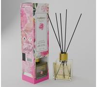 FLUORITE Reed Diffuser 110ml - Air Freshener | FRESH SENSE | Aromatherapy Essential Oil Diffuser for Home, Office, Toilet & Bathroom | Elegant Home Decor | Inspired by the Beauty of Rare Gemstones