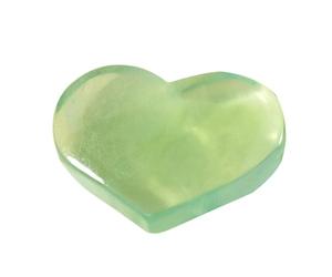 Fluorite Stones, Natural Crystal Heart, Green Rock Utility, Reiki Gem, Amethyst Pocket Accessory, Premium Luck Charm, Everyday Meditation Healing Tool for Jewelry Collectors and Energy Balance