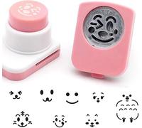 FLUORO Cute expression seaweed rice ball embossing device Seaweed smiley face styler DIY rice ball bento mold combination