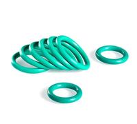 Fluororubber O-Rings, High-Temperature Resistant Rubber Gaskets M6 to M26, FKM Sealing Ring for Applications(14 * 2.5 (50 pieces))