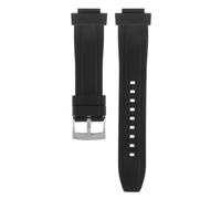 Fluororubber Rubber Watch bands Strap Compatible with For Casio GM-2100 GA-2100 GA-2110 GA-B2100 GM-5600 GM-6900 GM-2140GEM GBM-2100 GM-2110D GM-2110 black black