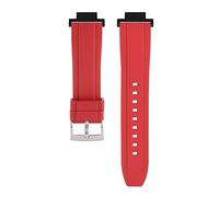 Fluororubber Rubber Watch bands Strap Compatible with For Casio GW-7900 GW-7900B G-7900 G7900 G-7900B (red)