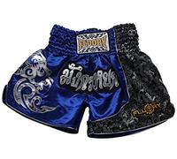 FLUORY Muay Thai Fight Shorts, MMA Clothing Training Cage Fighting Grappling Martial Arts Kickboxing Shorts