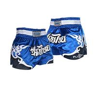 FLUORY Muay Thai Fight Shorts,MMA Shorts Clothing Training Cage Fighting Grappling Martial Arts Kickboxing Shorts Clothing, Mtsf53lan, Medium