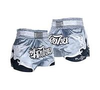 FLUORY Muay Thai Fight Shorts,MMA Shorts Clothing Training Cage Fighting Grappling Martial Arts Kickboxing Shorts Clothing, Mtsf53yinhui, X-Large