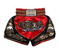 FLUORY Muay Thai Fight Shorts - MMA Training Clothing for Martial Arts, Kickboxing, Grappling