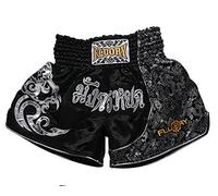 FLUORY Muay Thai Fight Shorts, MMA Training Shorts for Grappling, Martial Arts, Kickboxing