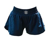 FLUORY Muay Thai Fight Shorts,New Popular Styles Boxing Shorts Clothing Training Cage Fighting Grappling Shorts, Mtsf109-navy Blue, XL