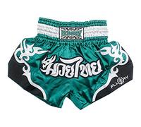 FLUORY Muay Thai Shorts, reißfeste Boxshorts MMA Kampf Kick Kleidung für Männer Frauen Kinder Kampfkunst Training Grappling