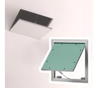 Flush Access Door Panel, Paintable Drywall Inspection Hatch, Wall/Ceiling Cover Plate, Recessed Revision Door for Home and Garage