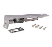 Flush Bolt for Double Doors | Satin Chrome | 200mm