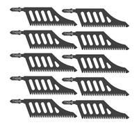 Flush Cutting Jigsaw Blade Carbon Steel 112MM T Shank Jigsaw Blades High Strength Coarse Tooth Jigsaw Blade Cutter Flush Cutting Jigsaw Blades Compatible with Standard Scroll Saw Reciprocating Saw