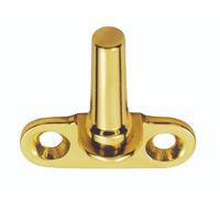 Flush Fitting Casement Pin Discreet Metal Window Hardware for Controlled Opening Secure Engagement and Neat Finish in Residential and Commercial Use (Polished Brass)