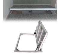 Flush Floor Hatch Cover, 60 65 70 75 80 Cm Wide Hidden Ceiling Hatch Basement Cellar Access for Basement/Emergency Access, Interior Floor Hatch(LXW 950x600mm/37.4x23.6in)