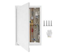 Flush Inspection Hatch for Drywall, Ceiling & Wall - Removable Access Panel Opening Flap Cover, Fuse Box Cover, Conceals Wires & Pipes - Flush Fit Easy-Install Access Door(White,300x500mm)
