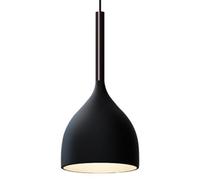 Flush Mount Ceiling Chandelier, Industrial Style Metal Hanging Light, Light Source Single Head Pendant Lamp, Restaurant Bedroom Corridor Decorat Light Fixtures