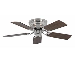 Flush Mount Ceiling Fan Classic Flat III Chrome 103