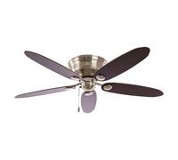 Ceiling Fan Hunter Low Profile Brushed Chrome
