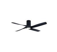 DC Ceiling Fan Riviera Black with LED & Remote