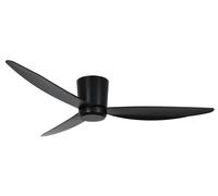 Beacon Lighting Beacon ceiling fan with light Array black 137 cm quiet