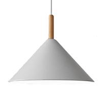 Flush Mount Ceiling Hanging Lamp, Nordic Industrial Style Iron Art Pendant Light, Screw Single Head Chandelier Shade, Hotel Restaurant Corridor Decorat Light Fixtures
