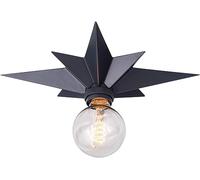 Flush Mount Ceiling Light, Black Star Light Fixtures Ceiling for Hallway, Entryway, Study Room, Bedroom Made in China