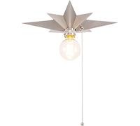 Flush Mount Ceiling Light,Star Light Fixtures Ceiling with Pull Chain on/Off for Hallway,Entryway,Study Room,Bedroom Made in China