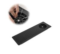 Flush Mount Drip Tray, Pitcher Rinser Cup Washer and Drain, Stainless Steel Bar Sink with Glass Rinser for Hotel Coffee Shop Restaurant(Black,53x16cm/20.8x6.3in)