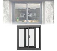 Flush Mount Glass Window for Shed, Basement, Loft & Bathroom Ventilation with Lockable Handles, Ideal for Chicken Coops & Home Renovation Projects