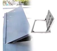 Flush Mount Hidden Floor Hatch Door - Seamless 26"x26" Interior Access Panel with Suction Cup Opener Concealed Basement Cover for Easy Access and Storage Solutions