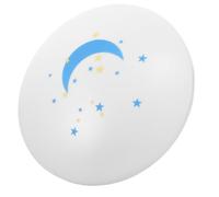 Flush Mount Lamp Shade 9 Inch Round PVC Fire Resistant Cover | White Smooth Finish, Reduces Glare and Resists Yellowing, Minimalist Elegant Style for Ceiling Lighting