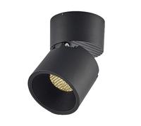 Flush Mount LED Ceiling Spotlight Adjustable Spot Light 90° Rotation Downlight Aluminum Directional Spotlights Wall Swivel Lamps for Living Room Bedroom Shop Gallery