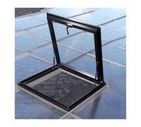 Flush Mount Roof Access Hatch Door for Attics/Sun Rooms, Commercial Egress Roof Window with Double Tempered Glass, Rainproof Design, Large 20x26in (51x66cm) Size